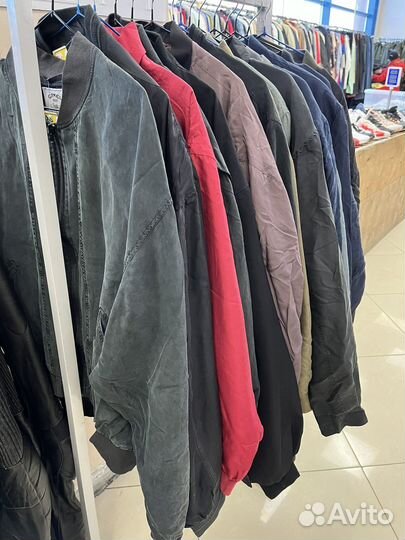 Куртки бомбер 100% шелк винтаж Италия