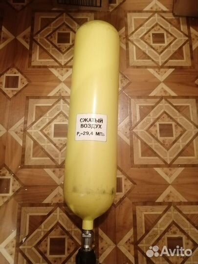 Баллон стальной 6.8 литра