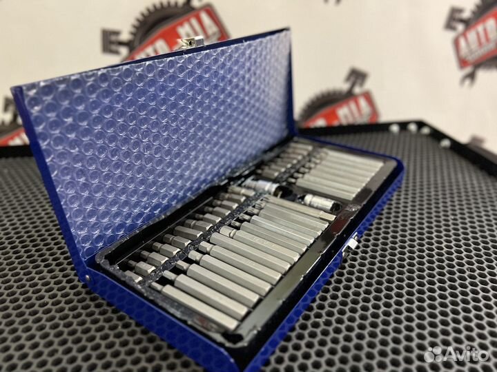 Набор бит spline, torx, HEX 40пр