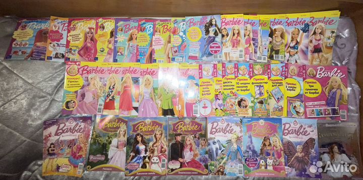 Журналы Барби Barbie 2002,2003,2005,2006, спец
