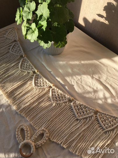 Гирлянда макраме