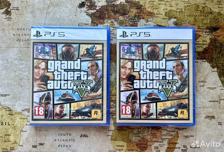 Grand Theft Auto V (GTA 5) (новый) PS5