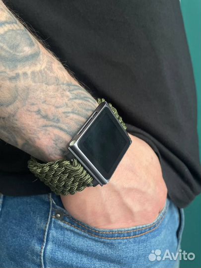 Ремень для часов из паракорда