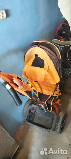 Трехколесный велосипед коляска