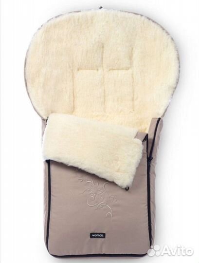 Зимний конверт на овчине Womar