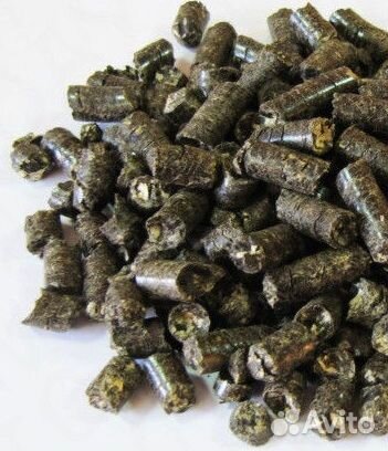 Пеллеты из лузги подсолнечника