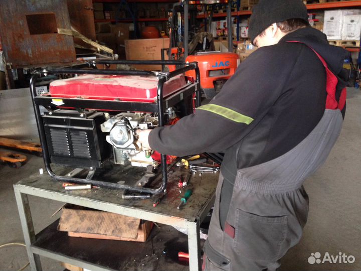 Ремонт бензогенераторов (Fubag, Huter, Skat и др.)