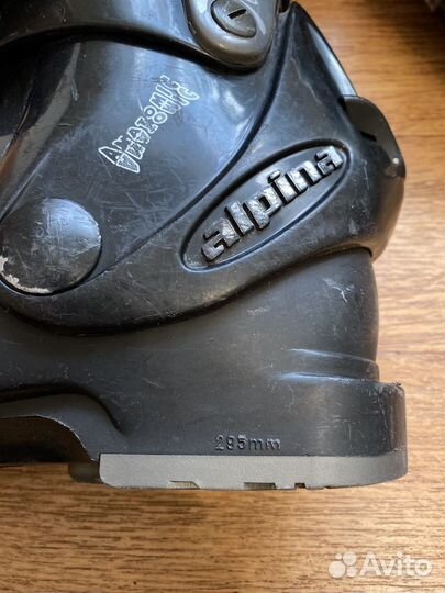 Горнолыжные ботинки женские 39 с чехлом