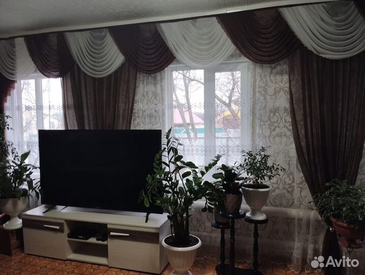 Тюль с ламбрикеном бу