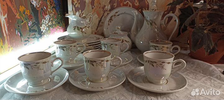 Сервизы, молочники винтаж