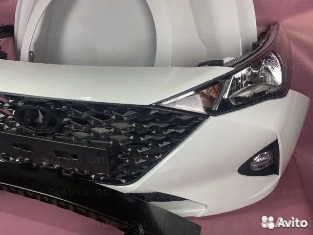 Фара Бампер Капот Крыло в Цвет для Hyundai Solaris