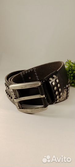 Ремни Diesel клепаные натуральная кожа