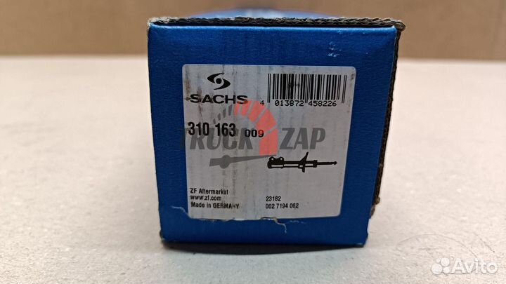 Амортизатор подвески 310163 Sachs Sachs