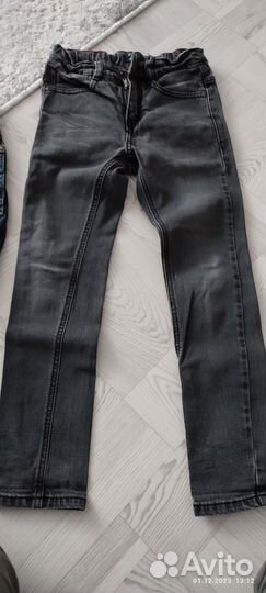 Джинсы для мальчика 128