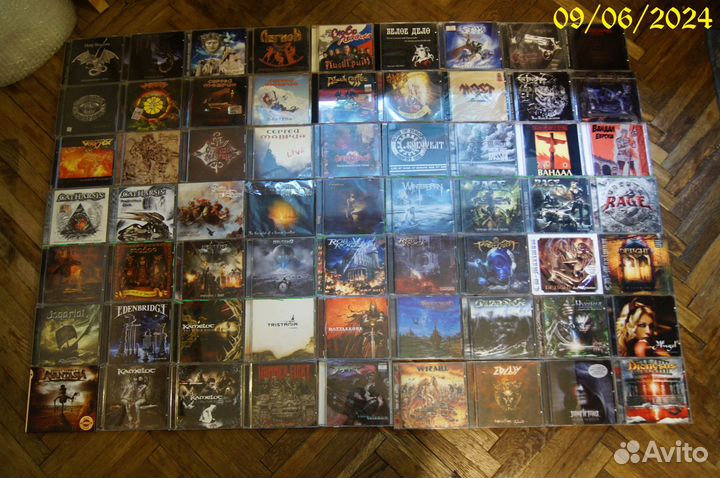 CD диски metal, rock, русский рок Часть 1