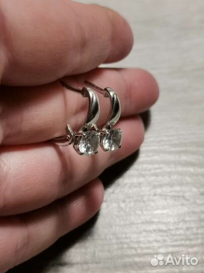 Серебряные серьги