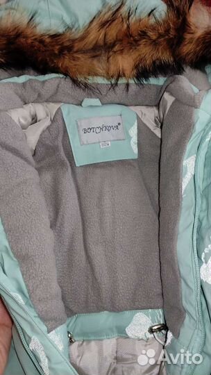 Комбинезон для девочки зимний