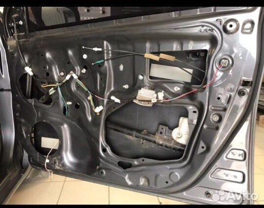 Шумоизоляция одной двери с работой и материалом