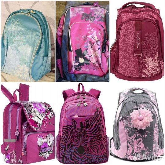 6 Рюкзаков grizzly новый розовый