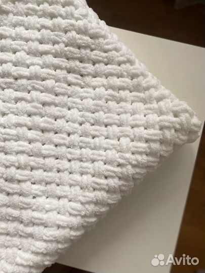 Плед вязаный alize puffy 90*100