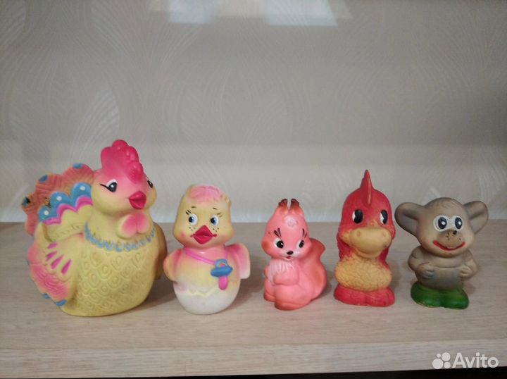 Игрушки резиновые