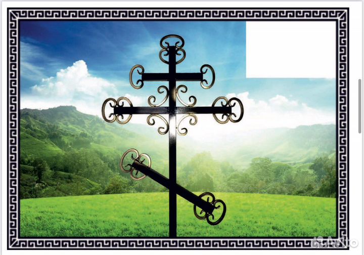 Кресты столы на кладбище