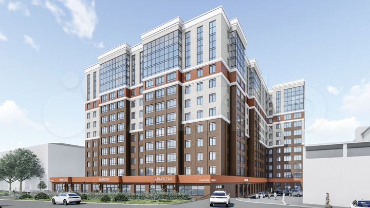 3-к. квартира, 99,1 м², 5/12 эт.