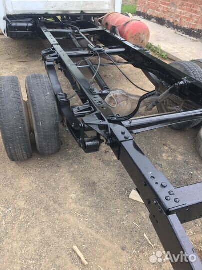 Удлинение колесной базы рамы Газели