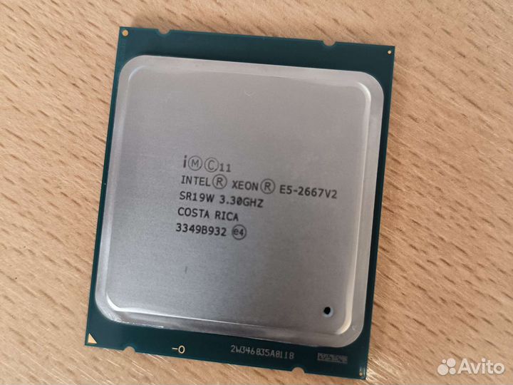 Процессор Xeon E5 2667v2 SR19W 2шт