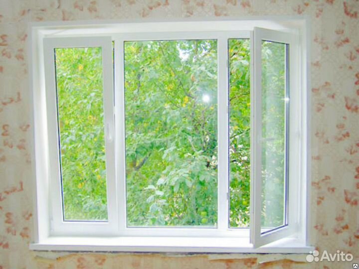 Пластиковые окна и двери любой размер