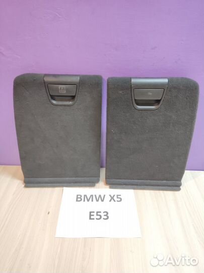 Обшивка багажника BMW X5 E 53, 2005г