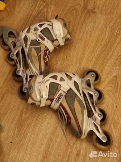 Ролики Reaction r206w 37размер, 24см стопа