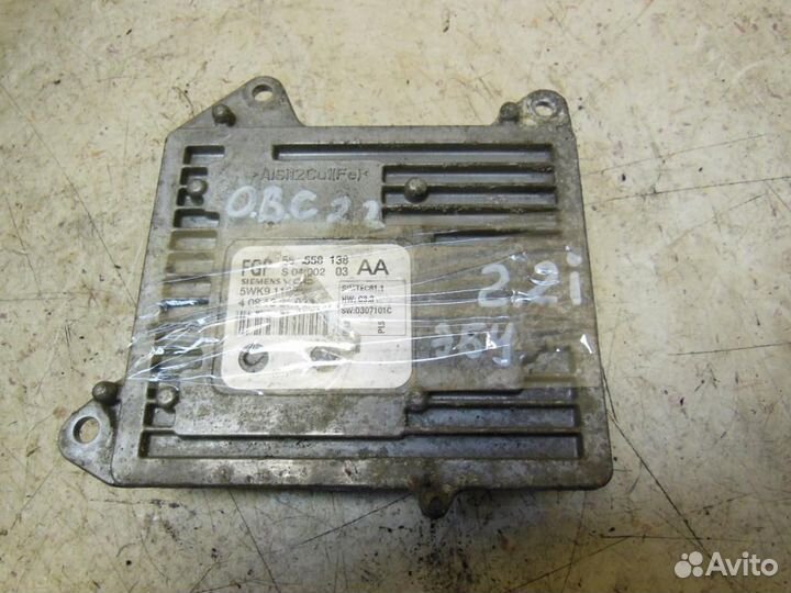 Блок управления двигателем Opel Vectra C