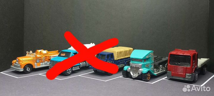 Hot Wheels, Matchbox по 100
