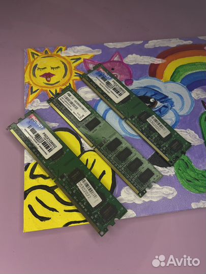 Комплект мать проц память