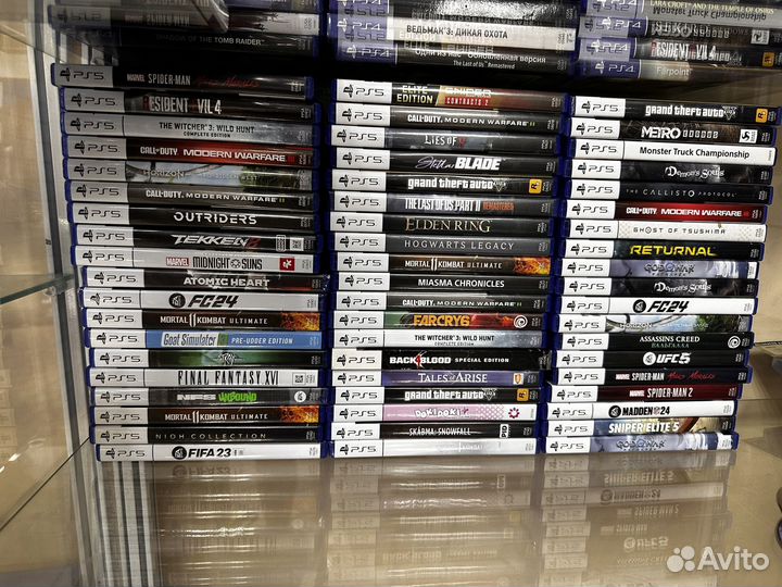 Диски на ps5 (возможен обмен)