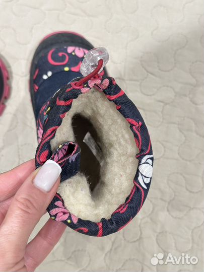 Зимние сапожки для девочки Bartek 22-23