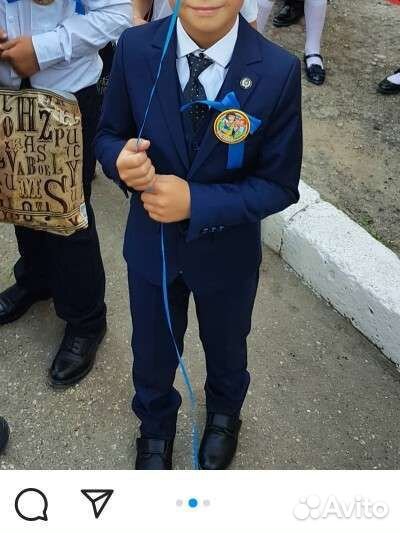 Костюм тройка на мальчика 122