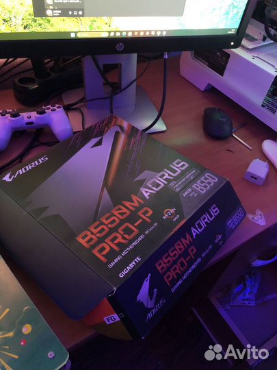Материнская плата b550m pro p Aorus