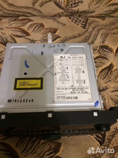 Магнитола длая авто шевролет авео