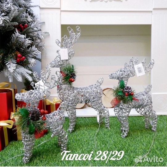 Новогодний олень