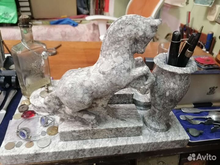 Письменный прибор ссср. Мрамор