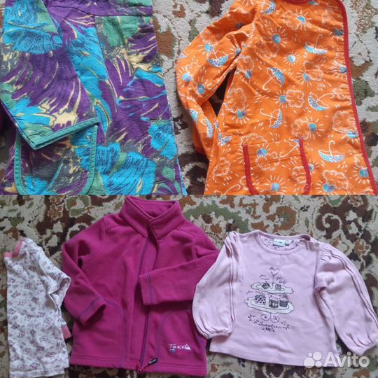 Вещи большим пакетом на девочку 80 86 92, 134-146