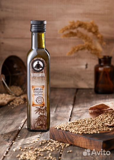 Настоящее конопляное масло