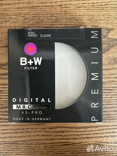 B+W filter 77 mm