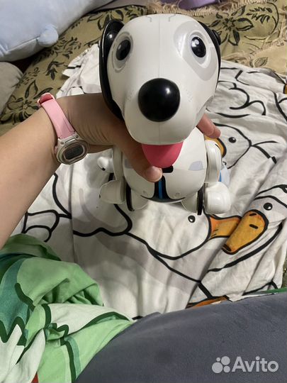 Робот собачка ycoo с пультом интерактивная
