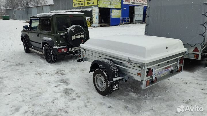 Прицеп легковой от завода мзса. Куз.1,9х1,23м