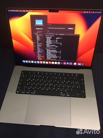 Macbook 16 m1 pro Рст 2021