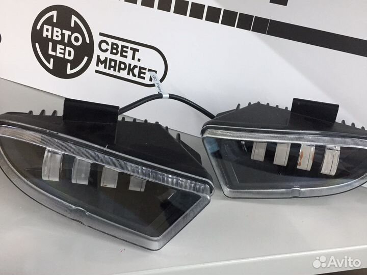 Led птф hyundai accent