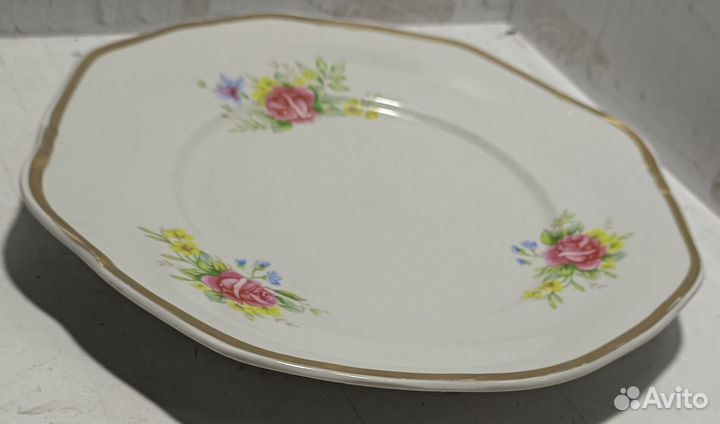 Блюдо сервировочное фарфор дулёво